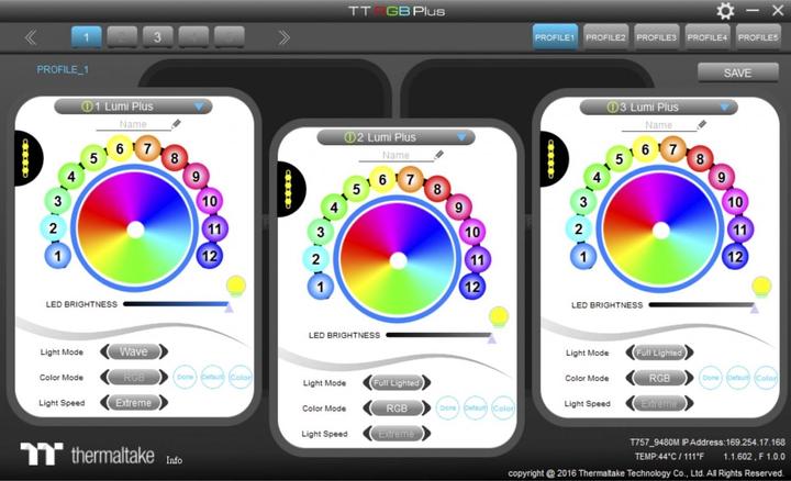 Actual product image Thermaltake Pacific Lumi Plus (RGB)
