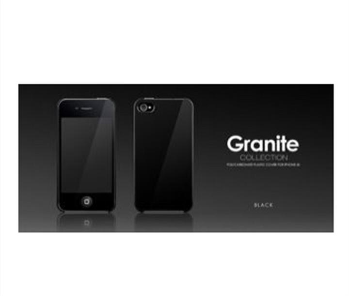 Immagine prodotto more. Granite Collection Hardcase per iPhone 4/4S Nero (Apple iPhone 4s, Apple iPhone 4)