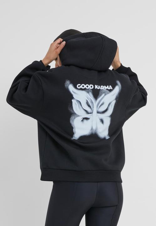 Image du produit Miss Tee Karma Butterfly Ladies Fluffy Hoody - 174139 (4XL)