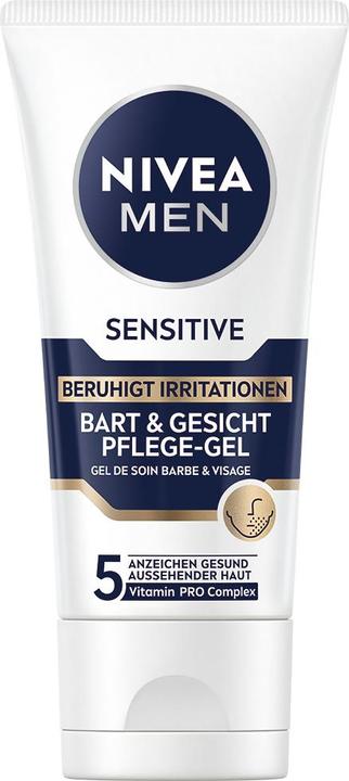 NIVEA Sensitive Bart & Gesicht Pflege-Gel (50 ml)