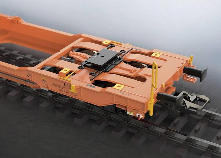 Produktbild Märklin 47471 H0 Gelenk-Taschenwagen Sdggmrss der Wascosa (Spur H0)