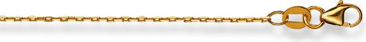 Image du produit Natsumi Schmuck Collier en or jaune 18K/750 Ancre taillée 1.1mm (750/18 K Or jaune, 42 cm)