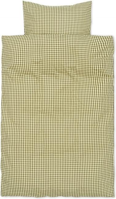 Produktbild Ferm Living Bettwäsche-Set, 100x140 und 40x45 cm, Zitrone/Olive