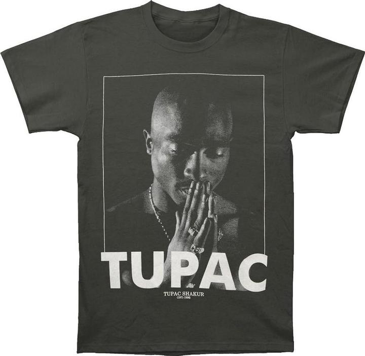 Tupac Shakur TShirt Erwachsene aus betender Baumwolle