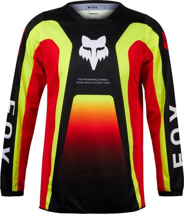 Actual product image Fox JERSEY 24 YTH 180 BALLAST BLK/RD (XL)