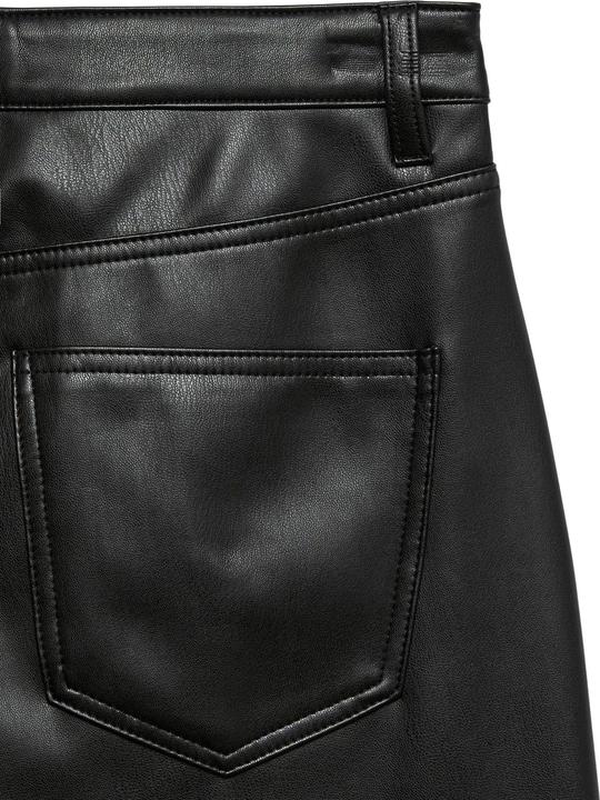 Immagine prodotto Vero Moda VMTESSA Hohe Taille Hose Hose in Lederoptik (29)