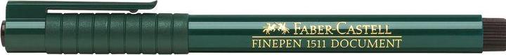 Produktbild Faber-Castell Faserschreiber Finepen 1511 (Schwarz, 1 x)