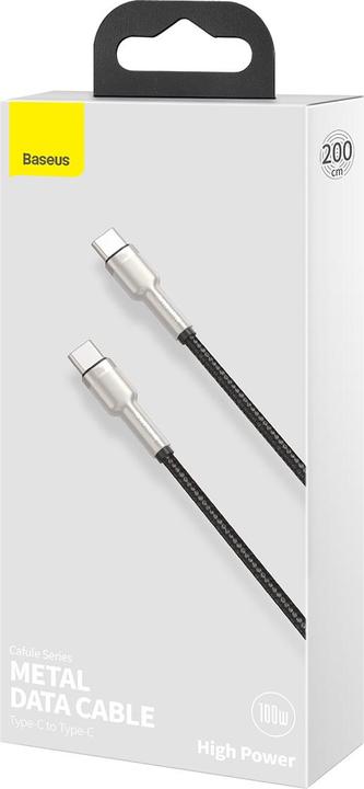 Actual product image Baseus USB-C – USB-C (2 m, USB 2.0)