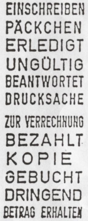 Image du produit Trodat Timbres multi-texte - auto-encreur