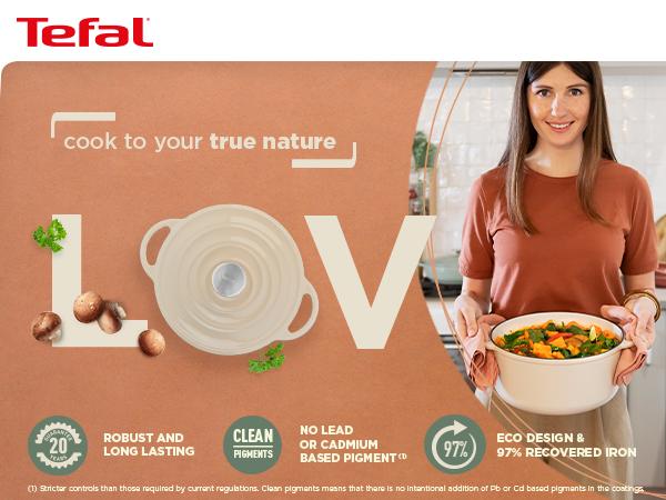 Actual product image Tefal LOV roaster (34 cm, Pot, Casserole + Stewpot, Cast iron)