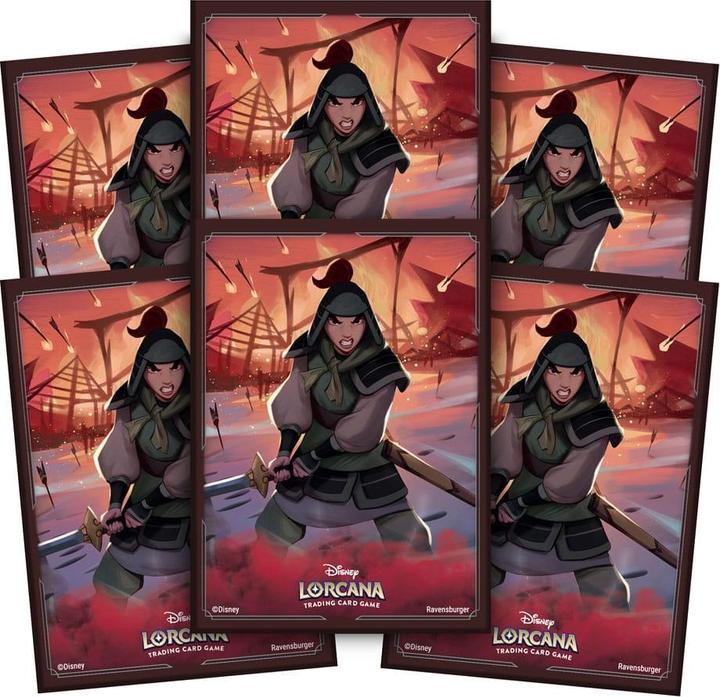 Produktbild Ravensburger 11098259 - Disney Lorcana Kartenhüllen Motiv B Set2