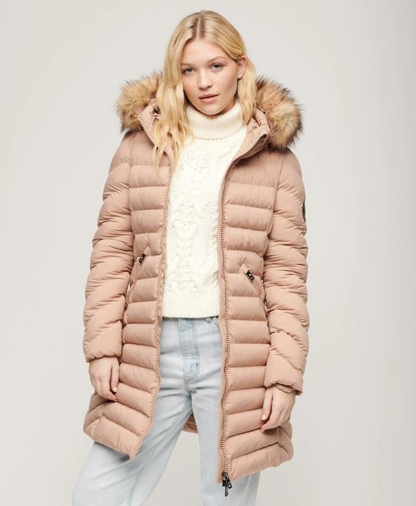 Actual product image Superdry 's id jacket fuji faux fur (M)