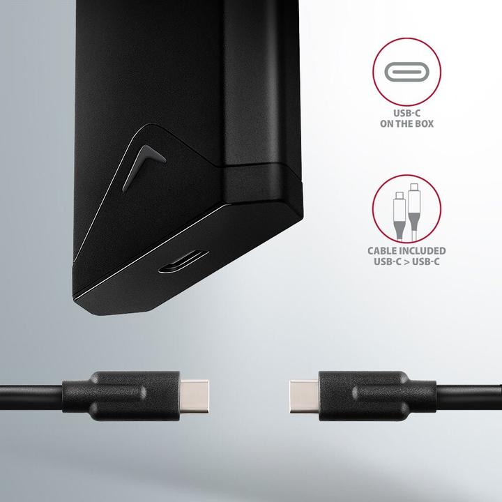 Actual product image Axagon Boitier external USB 3.2 EEM2-UB2 - NVMe M.2 Type 2280 (Noir) (M.2 2280)