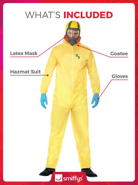 Produktbild Smiffys Breaking Bad Kostüm- Schutzanzug (M)