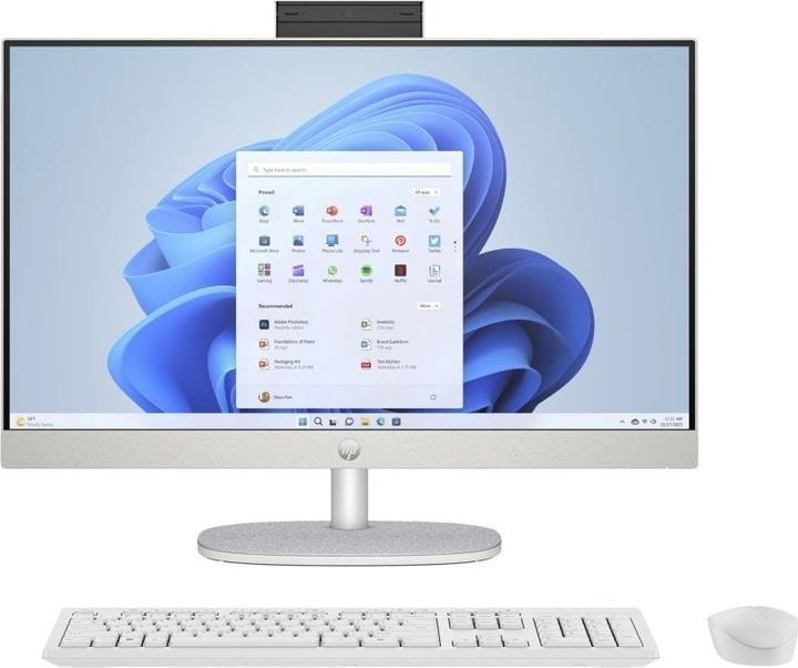 HP AIO 24-cr0008nw Athlon Silver 7120U 23.8 FHD AG IPS 8GB DDR SSD5256 Radeon 610M Win11 2Y Shell Wh (AMD Athlon Silver 7120U, 8 GB, 256 GB)