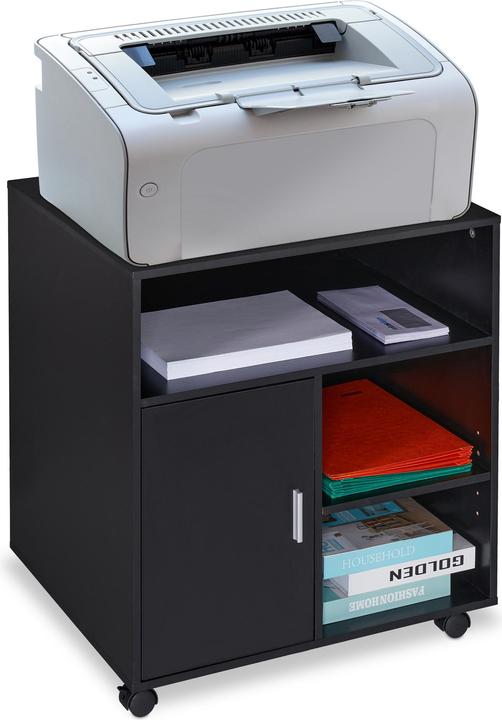 Immagine prodotto Relaxdays Carrello porta stampante (60 x 50 x 66,5 cm)