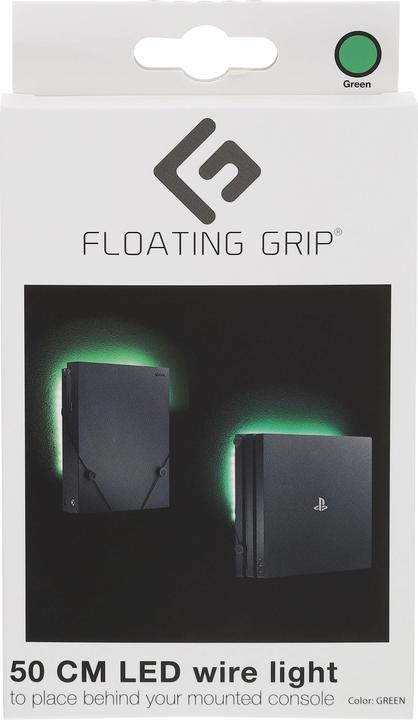 Produktbild Floating Grip Led Wire Light with USB Green (PS4)