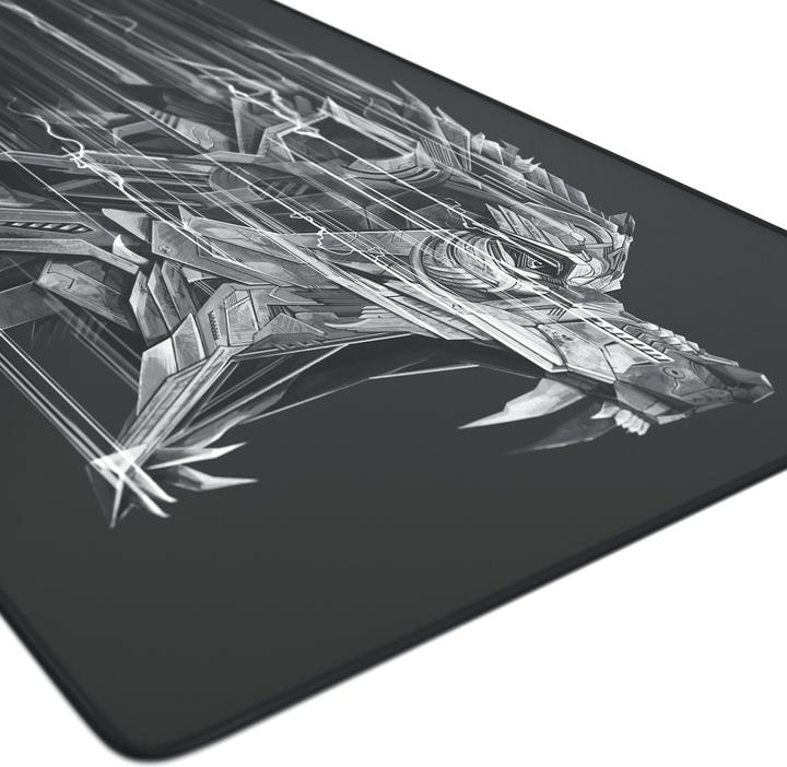 Image du produit Titanwolf Tapis de souris de jeu, 900 x 400mm Tapis de souris XXL, améliore la précision et la vitesse, noir (Large)