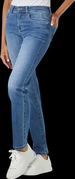 Produktbild Angels Dolly Jeans Sportiv Denim Straight Fit Mid Blue Used (W26/L30)