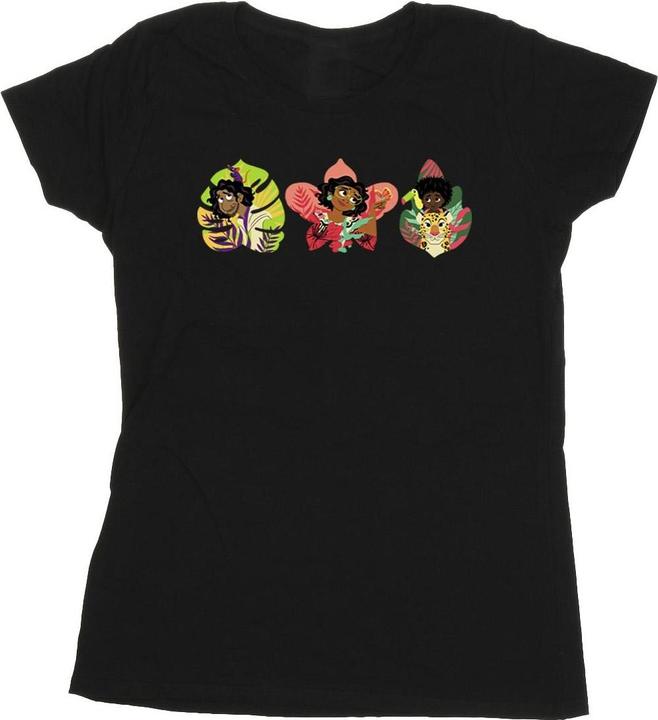 Actual product image Disney Womens/Ladies Encanto Family Line Cotton T-Shirt (XXL)