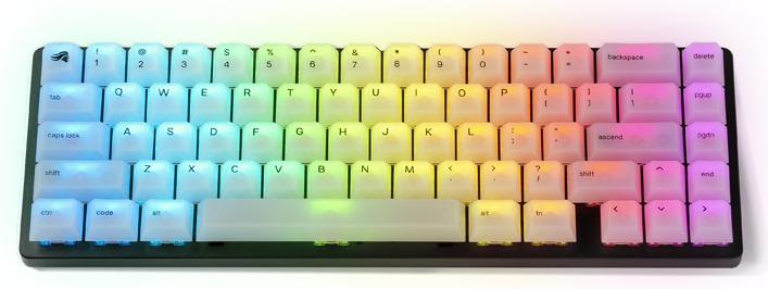 Actual product image Glorious PC Gaming Race Polychroma RGB Keycaps