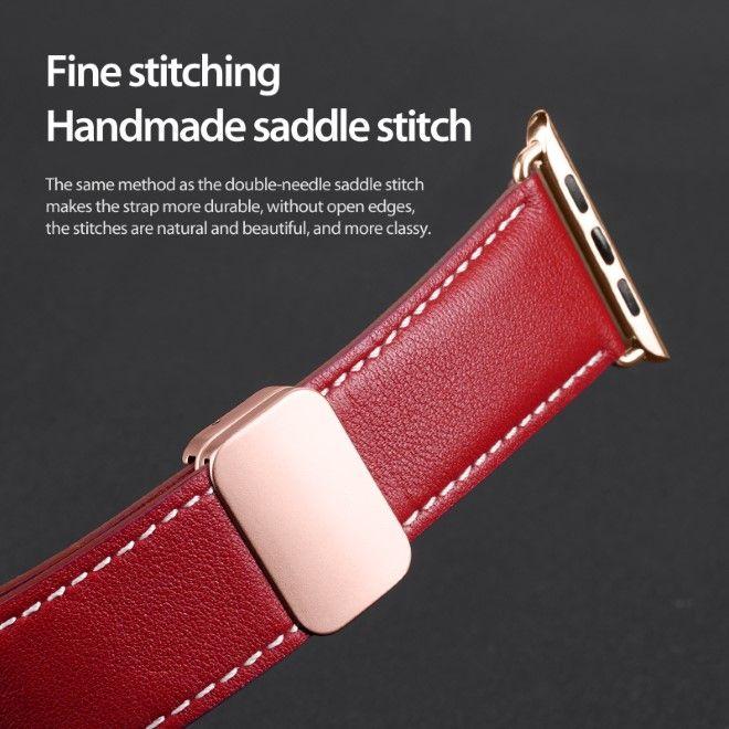 Produktbild Dux Ducis YA Armband (38 mm, 40 mm, 41 mm, Echtleder)