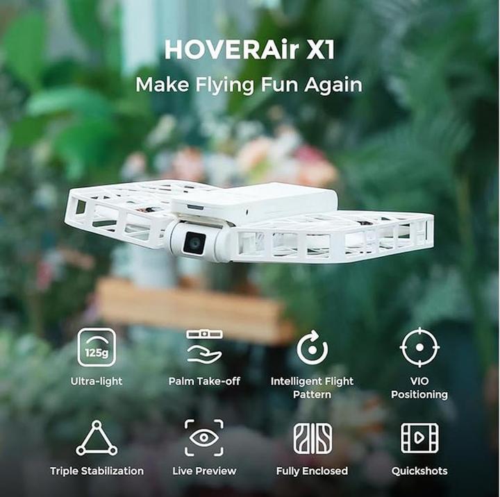 Actual product image HoverAir X1 Standard (11 min, 125 g, 12 Mpx)