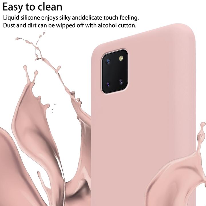 Produktbild Cadorabo TPU Cover Handy Kette Liquid (Samsung Galaxy A81)