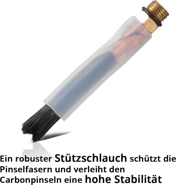Produktbild Stahlwerk Kohlefaser-Pinsel SRG 750 Pro Kohlefaserpinsel Carbonpinsel