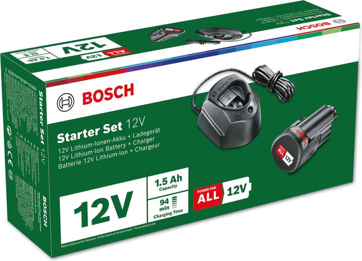 Immagine prodotto Bosch Home & Garden Starter set 12V (1x1,5 Ah, GAL 1210 CV) (12 V)
