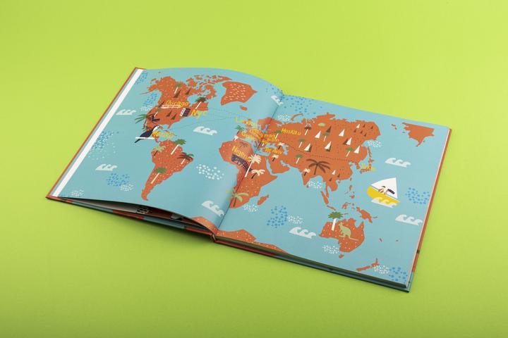 Produktbild Mit dem Bauhaus um die Welt (Deutsch, Jutta Stein, Stiftung Bauhaus Dessau, Zsuzsanna Ilijin, Ingolf Kern, 2019)