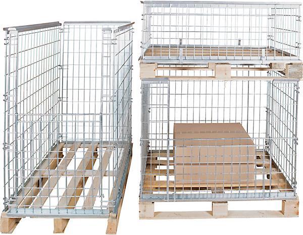 Actual product image kaiserkraft Grid top frame for EUR exchange pallet