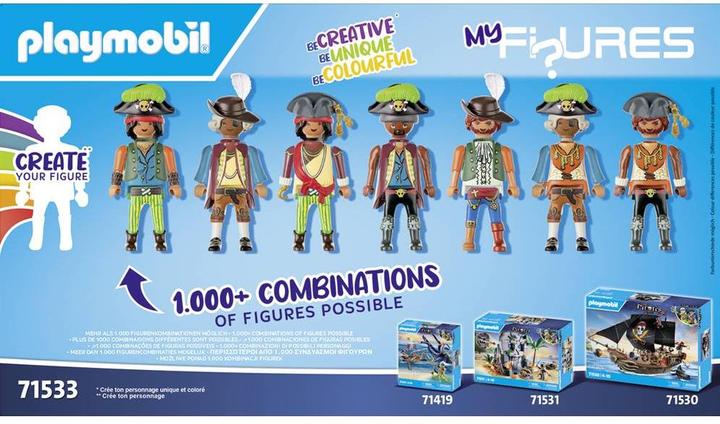 Actual product image Playmobil My figures: Pirates (71533, Playmobil Pirates)