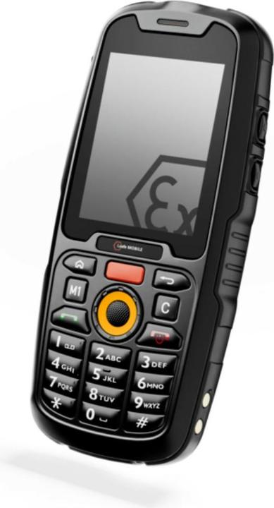 Produktbild I.safe Mobile IS120.2 Ex-geschütztes Handy 16 GB 6.1 cm (2.4 Zoll) Schwarz Sing (16 GB, Schwarz, 2.40", Single SIM, 4G)
