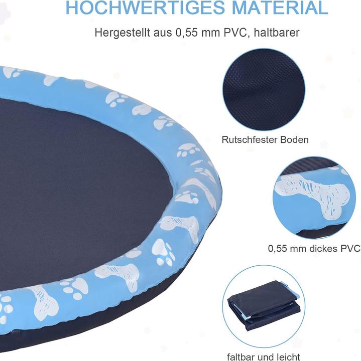 Image du produit PawHut Jouets aquatiques pour chiens avec raccordement à l'eau (Jouet à déchirer pour chien)