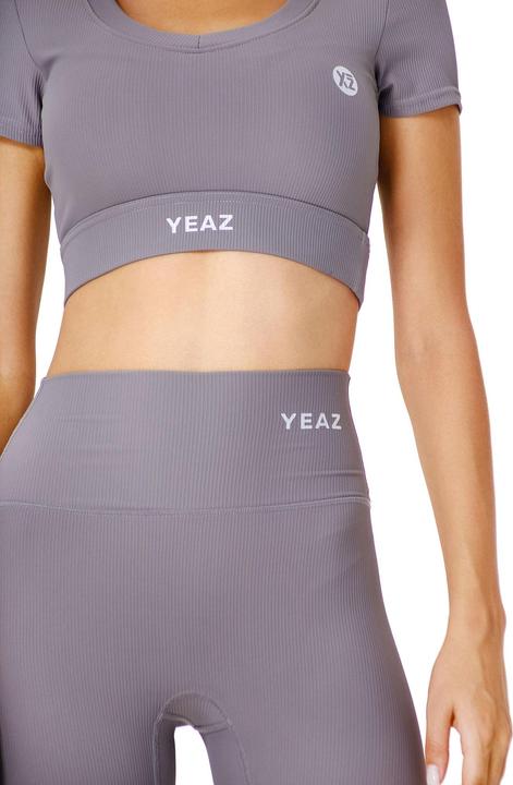 Actual product image Yeaz CLUB LEVEL SET Short Top Leggings L (Grey) (L)