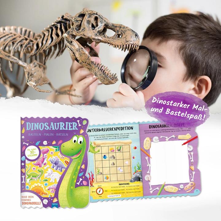 Actual product image Activity book Colouring book Craft book Dinosaurs