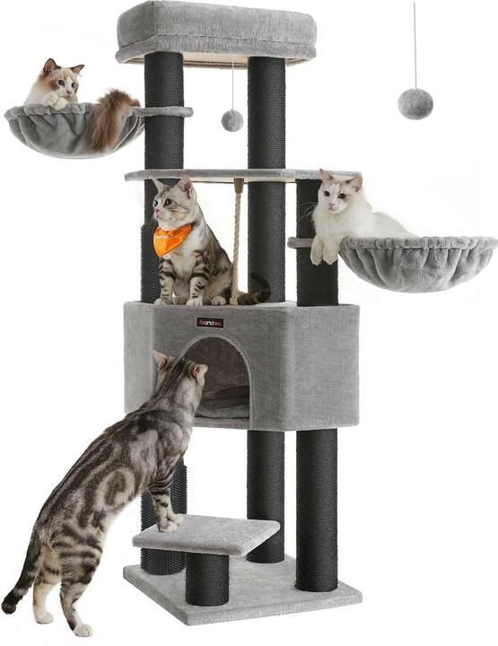 Actual product image Feandrea Liam (160 cm, Dove grey, Black)