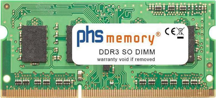 Produktbild PHS-memory 4GB RAM Speicher für Toshiba Satellite L50-B-23G DDR3 SO DIMM 1600MHz (Toshiba Satellite L50-B-23G, 1 x 4GB)