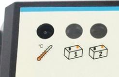 Actual product image Autosolar Dual charge controller PWM 20A for 2 batteries