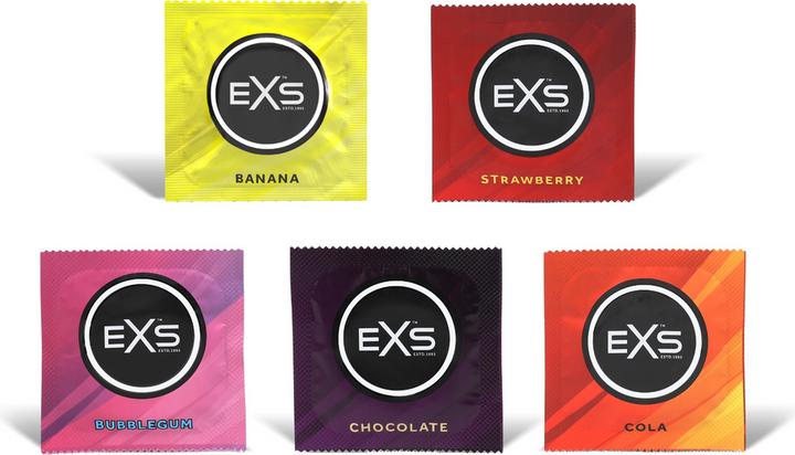 Produktbild EXS Mixed Flavoured - Condoms - 500 Pieces (500 Stk.)