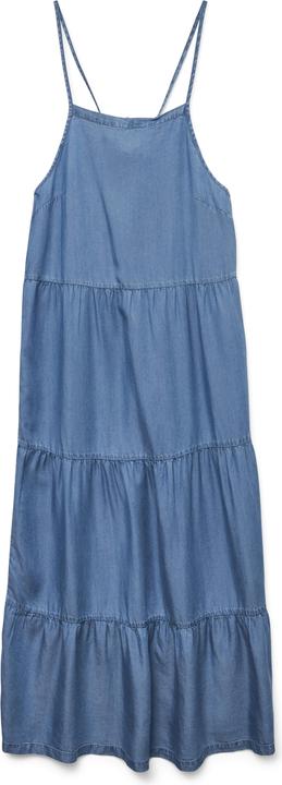 Vero Moda VMFLEUR Midikleid Jeanskleid