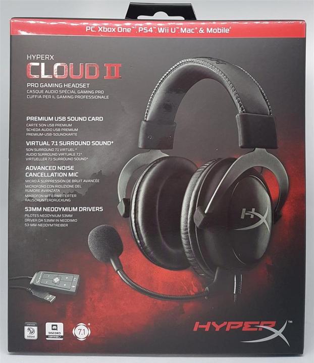 Produktbild HyperX Cloud II (Kabelgebunden)