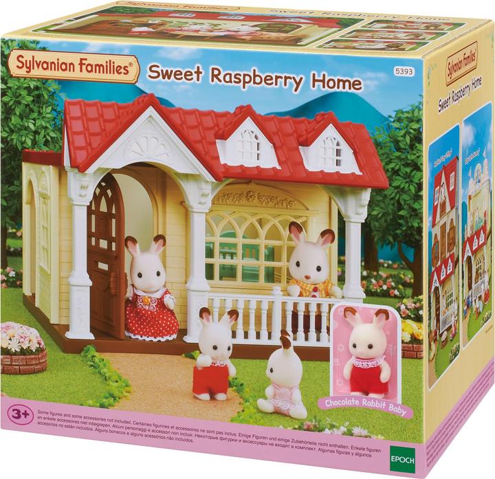 Actual product image Sylvanian Families Sweet Raspberry Home