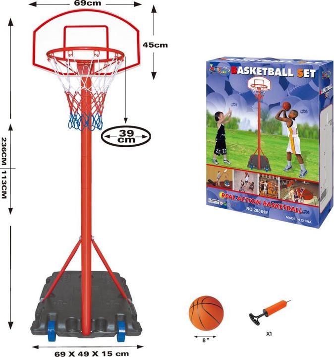 Image du produit Amuuso Set de basket-ball 200 Cm
