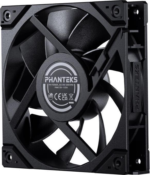 Image du produit Phanteks Ventilateur M25 Gen2 PWM - 120mm, noir (120 mm)