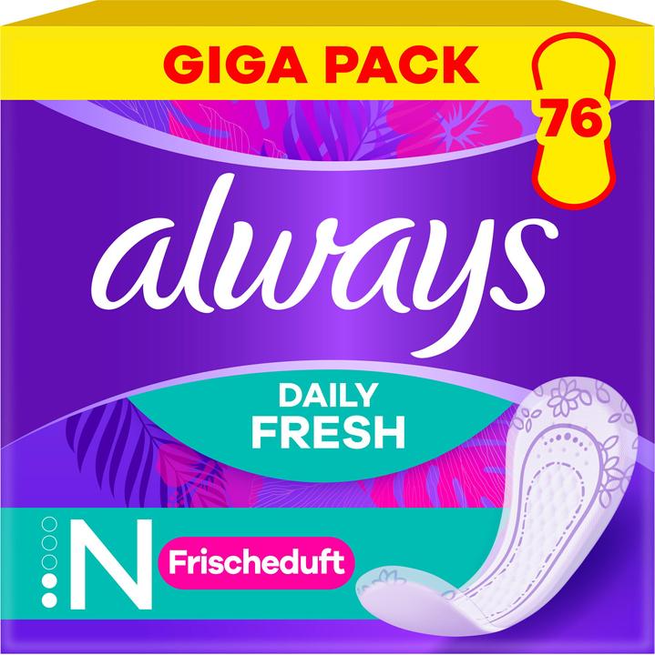 Produktbild Always Daily Fresh Normal (76 x, Slipeinlagen)