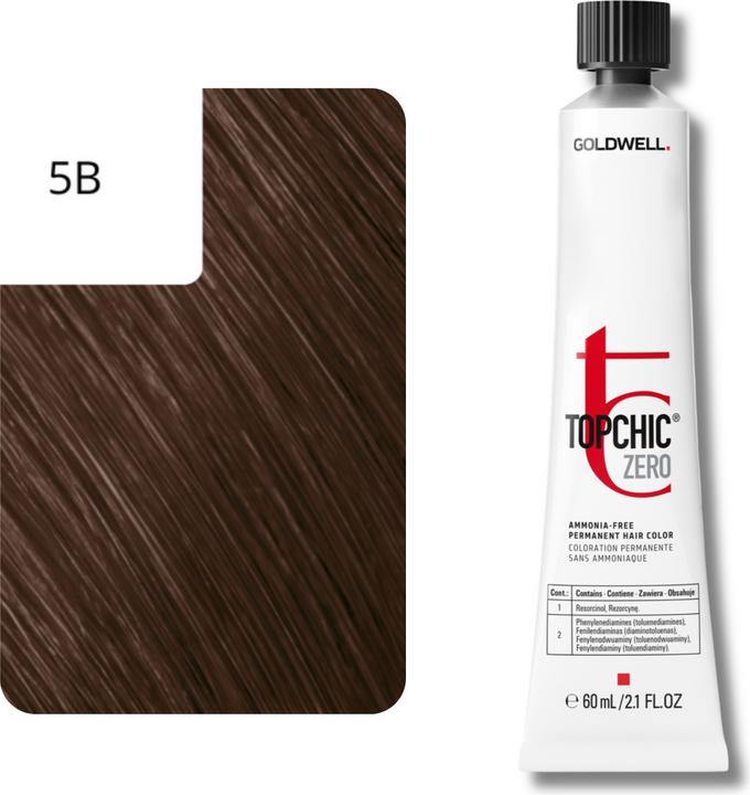Image du produit Goldwell Topchic Zero - 5B brun clair (5B - brésil)