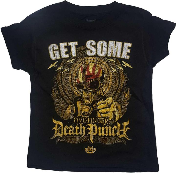 Produktbild Five Finger Death Punch Kids Get Some TShirt aus Baumwolle (128)