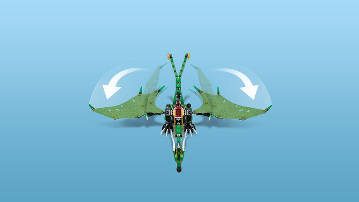 Image du produit LEGO Le dragon de l'énergie verte (70593, LEGO Ninjago)